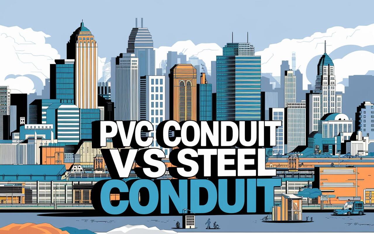 PVC conduit vs steel conduit