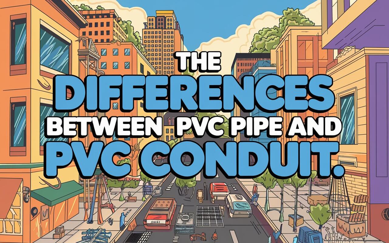 The Differences Between PVC Pipe and PVC Conduit