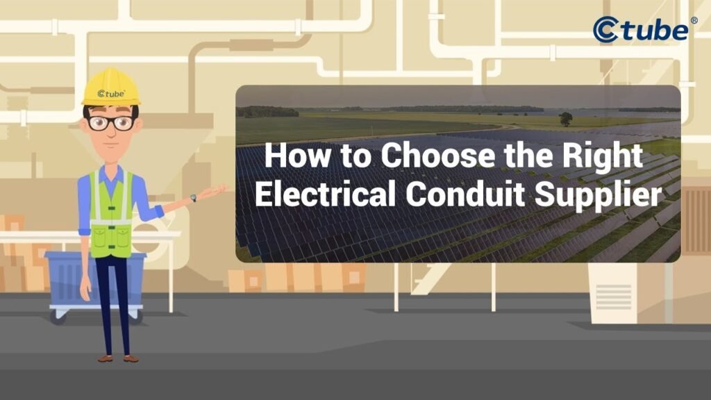 how to choose the rigid electrical conduit supplier