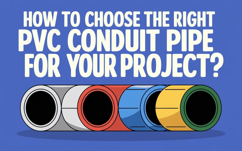 How to Choose the Right PVC Conduit Pipe Color for Your Project