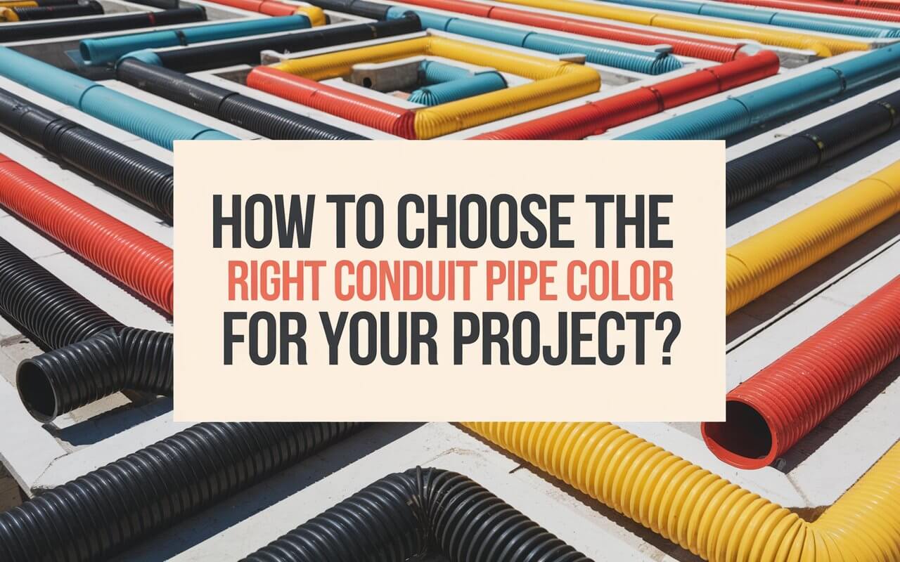 How to Choose the Right PVC Conduit Pipe Color for Your Project