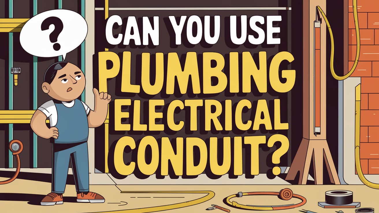 Can You use Plumbing PVC for Electrical Conduit