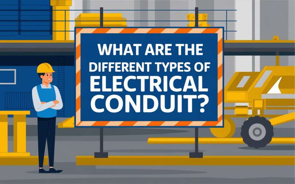 WHAT ARE THE DIFFERENT TYPES OF ELECTRICALCONDUIT