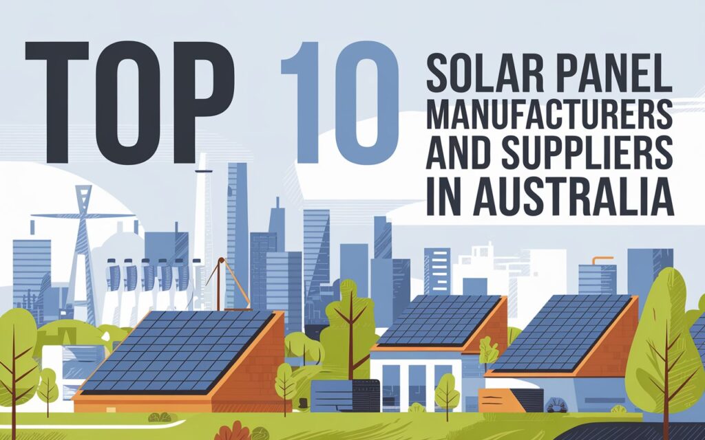 Top 10 Solar Panel Manufacturers and Suppliers in Australia