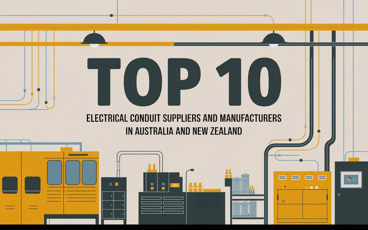 Os 10 principais fornecedores e fabricantes de conduítes elétricos na Austrália e Nova Zelândia