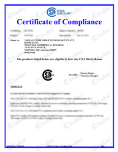 Certification CSA-1