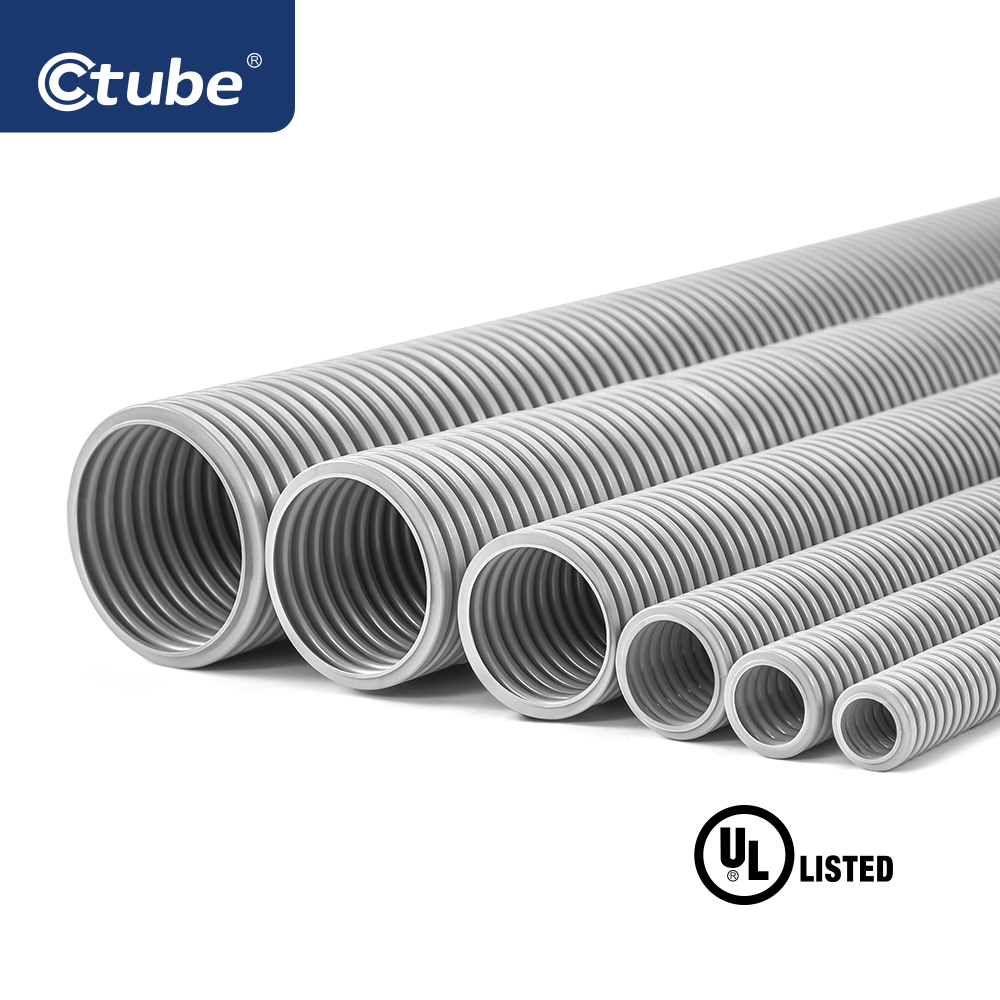 Tube électrique non métallique en PVC de 1 pouce