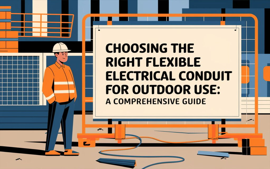 Choosing the Right Flexible Electrical Conduit for Outdoor Use A Comprehensive Guide