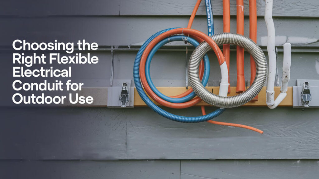 Choosing the Right Flexible Electrical Conduit for Outdoor Use Outdoor