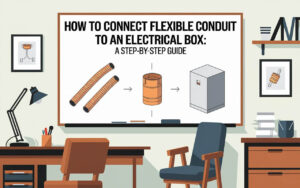 comment raccorder un conduit flexible à une boîte électrique